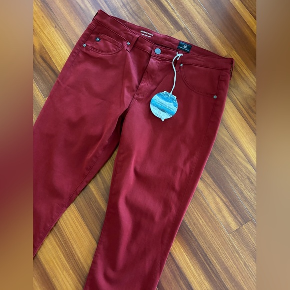 NWT! AG • Adriano Goldschmied • Legging Ankle • Rich Scarlet • 31 • Retail $178 - Picture 10 of 16